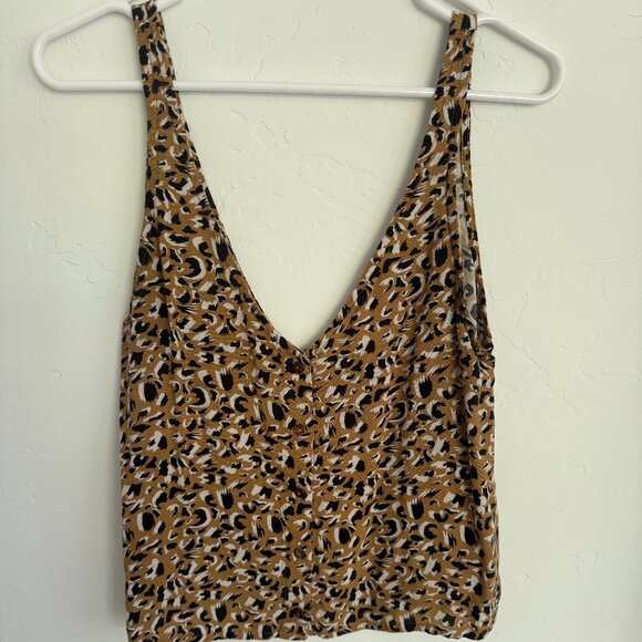 Rusty Brand Leopard Tank Top Size Small - Picture 1 of 5